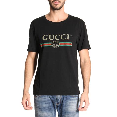 guccy black men shirt|gucci t shirts for men.